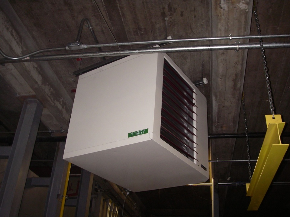 système de climatisation industrielle